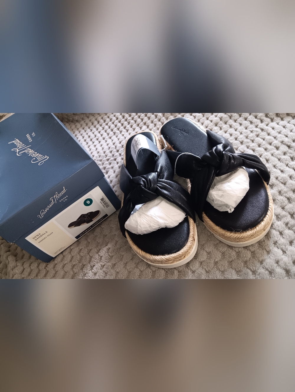 🖤 Universal Thread Dena Sandals – Size 9 (NWT)